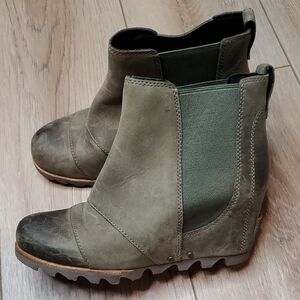 Sorel Lea Wedges Booties Womens Size 7